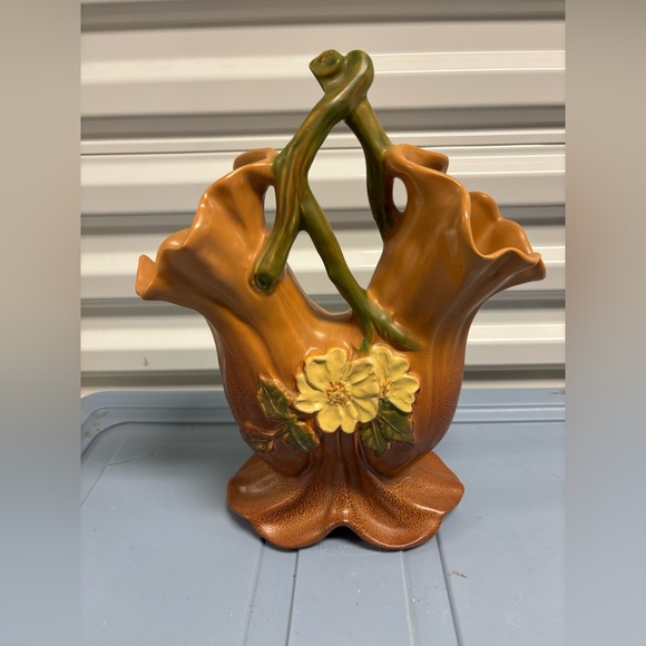 Vintage Weller Pottery double vase - Picture 1 of 7